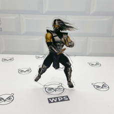 Акрилова колекційна фігурка Мортал комбат Mortal Kombat Смоук 15 см