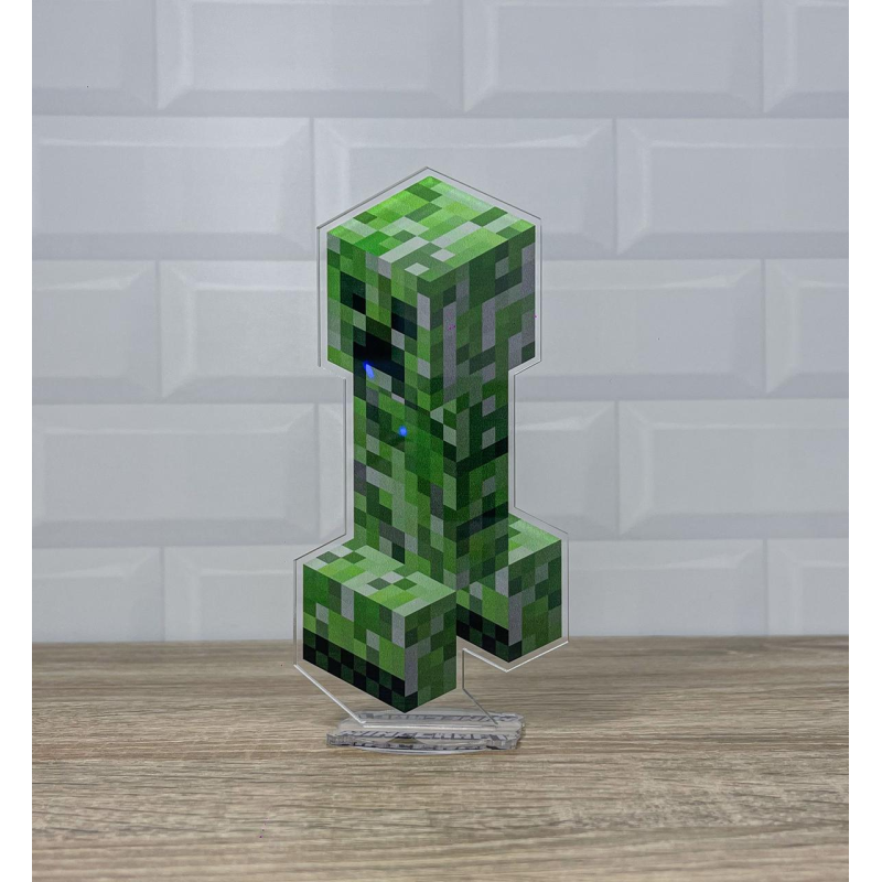 Акрилова колекційна фігурка Minecraft Майнкрафт Кріпер 15 см
