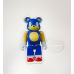 Акрилова колекційна фігурка Bearbrick Sonic The Hedgehog