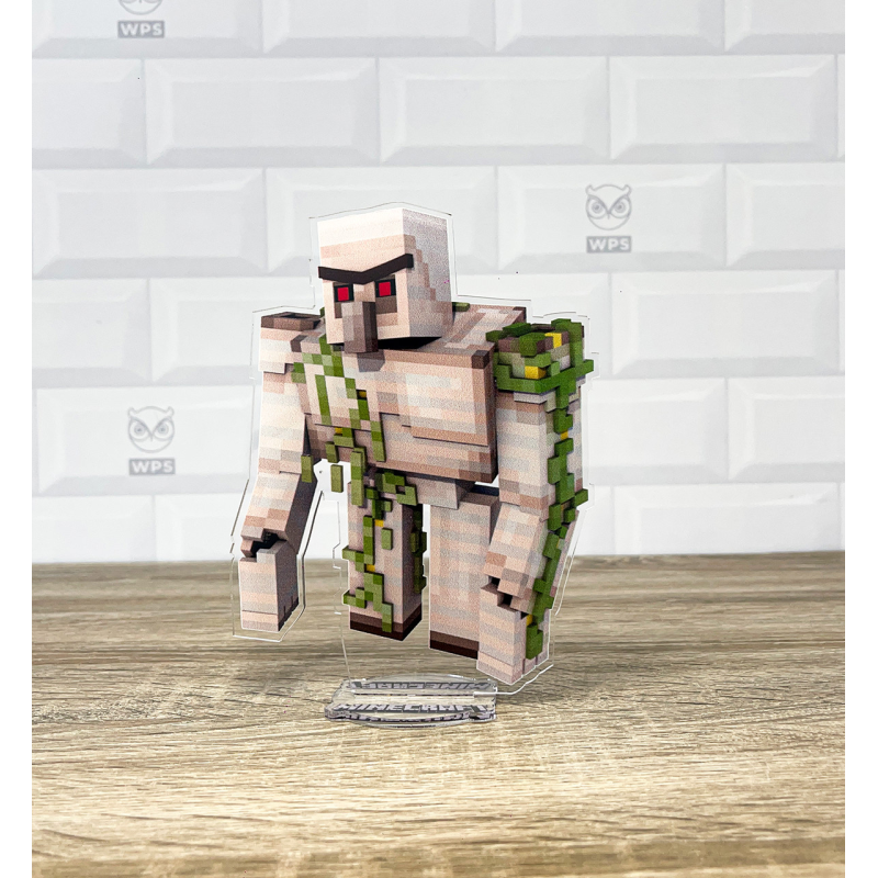 Акрилова колекційна фігурка Minecraft Майнкрафт Залізний Голем 15 см