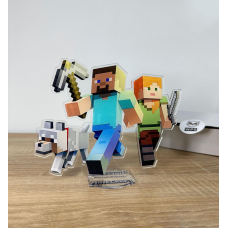 Акрилова колекційна фігурка Minecraft Майнкрафт 15 см