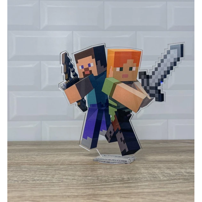 Акрилова колекційна фігурка Minecraft Майнкрафт 1 15 см