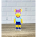 Акрилова колекційна фігурка Bearbrick The Simpsons Bartman