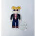 Акрилова колекційна фігурка Bearbrick Andy Warhol