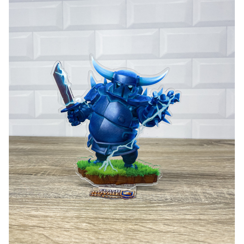 Акрилова колекційна фігурка Clash of Clans, Clash Royale Персонаж П.Е.К.К.А 15 см