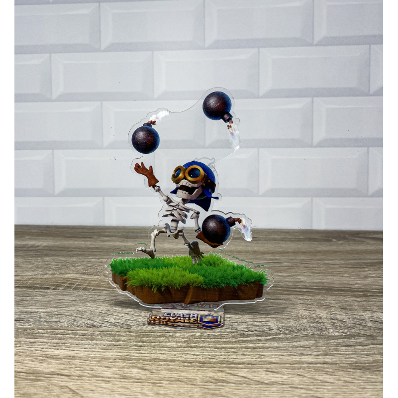 Акрилова колекційна фігурка Clash of Clans, Clash Royale Персонаж Підривник 15 см