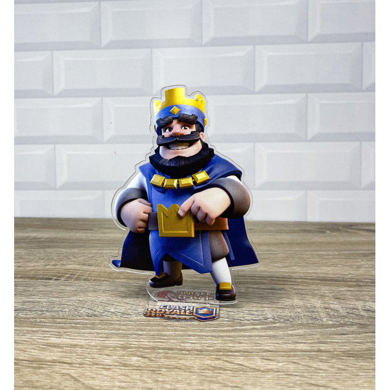 Акрилова колекційна фігурка Clash of Clans, Clash Royale Персонаж Король 1 15 см