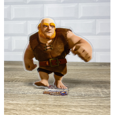 Акрилова колекційна фігурка Clash of Clans, Clash Royale Персонаж Гігант  1 15 см