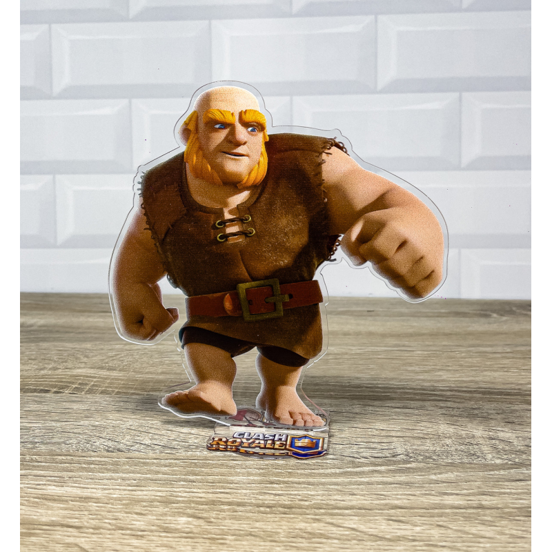 Акрилова колекційна фігурка Clash of Clans, Clash Royale Персонаж Гігант  1 15 см