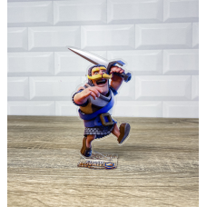 Акрилова колекційна фігурка Clash of Clans, Clash Royale Персонаж Лицар 15 см