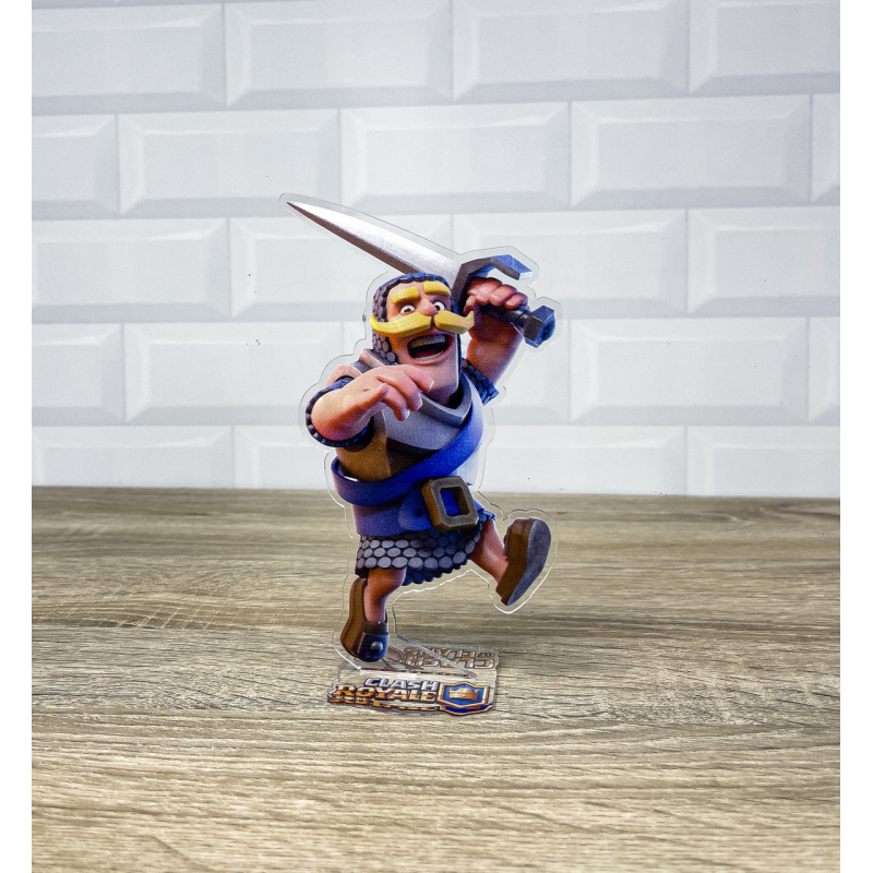Акрилова колекційна фігурка Clash of Clans, Clash Royale Персонаж Лицар 15 см