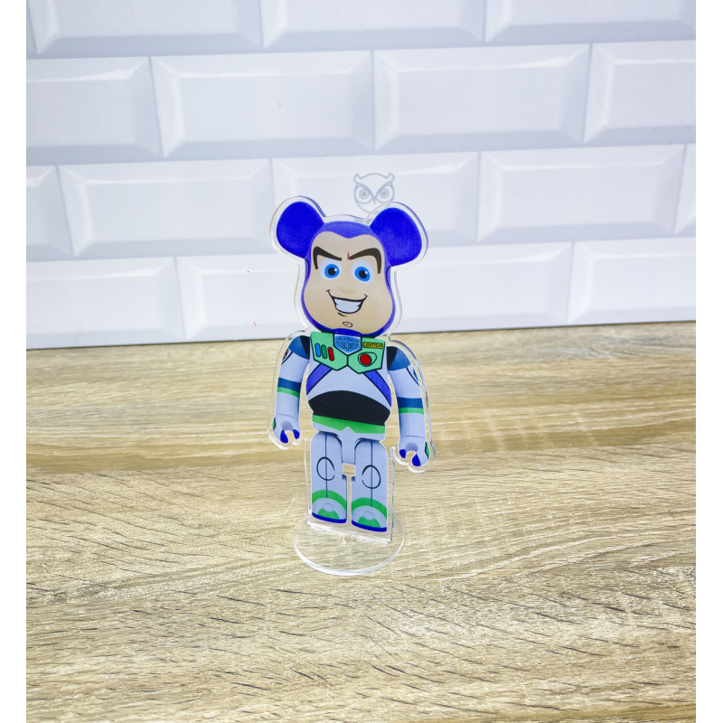 Акрилова колекційна фігурка Bearbrick Toy Story Buzz Lightyear