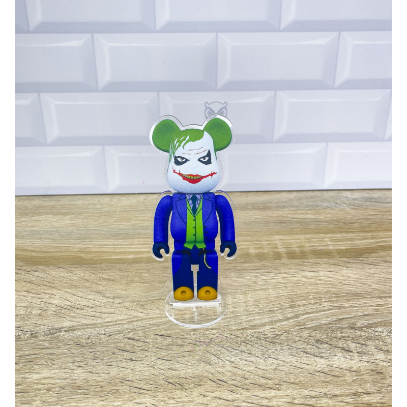 Акрилова колекційна фігурка Bearbrick Joker The Dark Knight