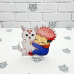 Акрилова колекційна фігурка Chibi Аниме: Магиічна битва/Jujutsu Kaisen (Ітадорі Юдзі, Itadori Yuji) 10см
