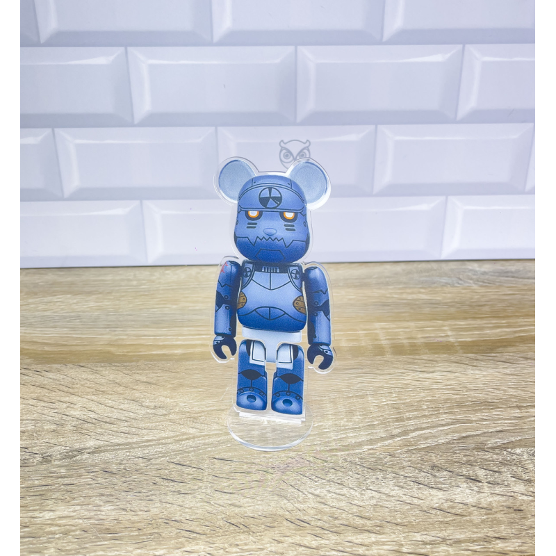 Акрилова колекційна фігурка Bearbrick Alphonse Elric Акрилова колекційна фігурка Bearbrick Alphonse Elric