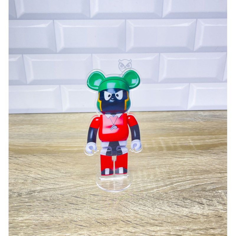 Акрилова колекційна фігурка Bearbrick Marvin The Martian