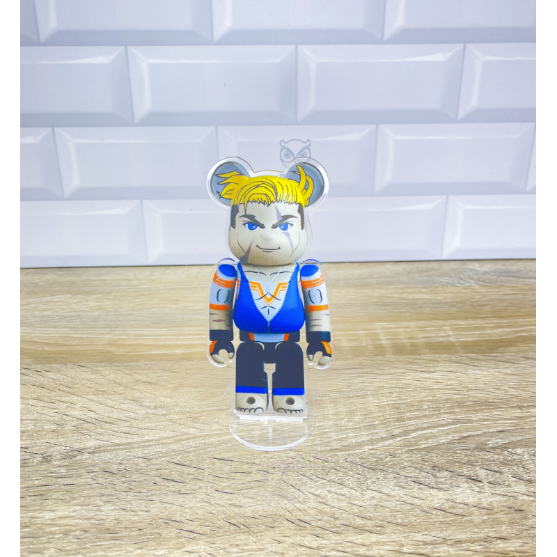 Акрилова колекційна фігурка Bearbrick Superhero