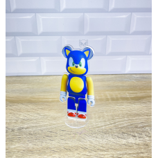 Акрилова колекційна фігурка Bearbrick Sonic The Hedgehog