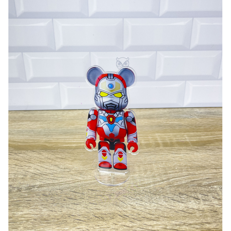 Акрилова колекційна фігурка Bearbrick Gridman
