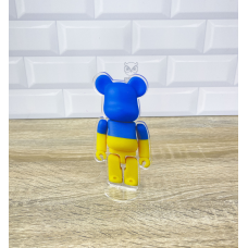 Акрилова колекційна фігурка Bearbrick Flag of Ukraine