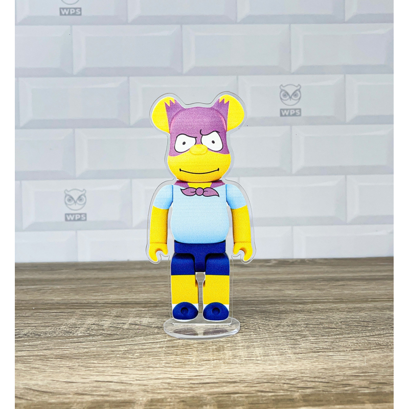 Акрилова колекційна фігурка Bearbrick The Simpsons Bartman