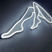 Неонова LED вивіска NeonFlexGlow “Ноги жінки“ 30х50см