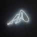 Неонова LED вивіска NeonFlexGlow “Ноги жінки“ 30х50см