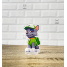 Акрилова колекційна фігурка Щенячий Патруль Роккі 13 см