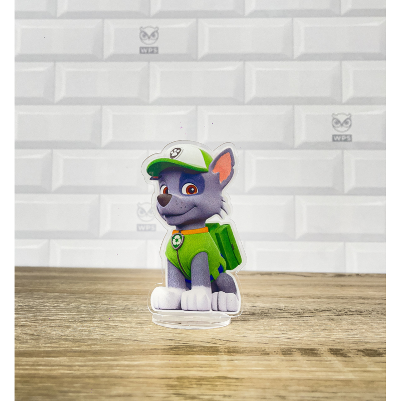 Акрилова колекційна фігурка Щенячий Патруль Роккі 13 см