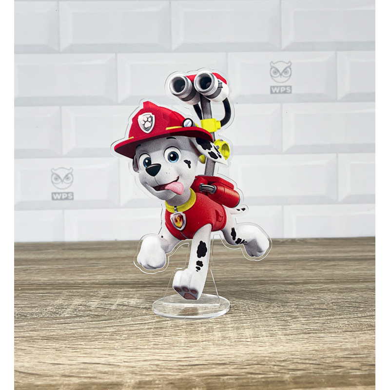 Акрилова колекційна фігурка Щенячий Патруль Маршал 15 см