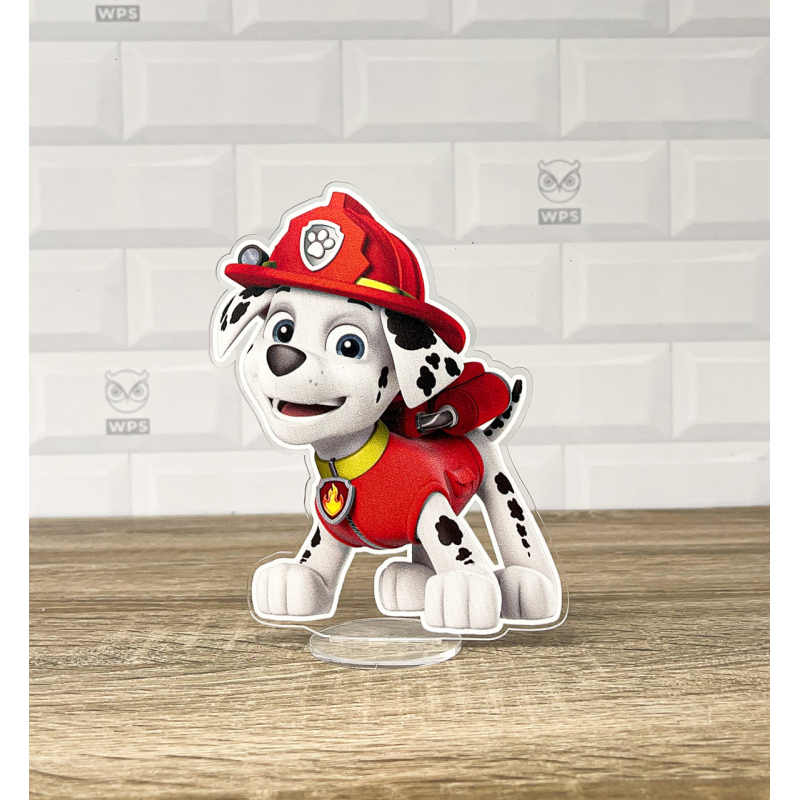 Акрилова колекційна фігурка Щенячий Патруль Маршал 1 15 см