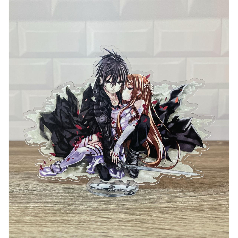 Акрилова колекційна фігурка Аніме Sword Art Online, Майстри Меча Онлайн SAO 15 см