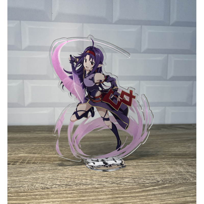 Акрилова колекційна фігурка Аніме Sword Art Online, Майстри Меча Онлайн SAO 15 см