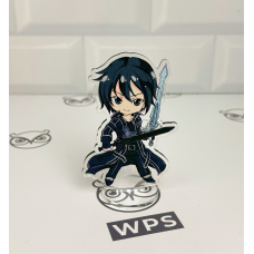 Акрилова колекційна фігурка Аніме: Чібі Chibi Sword Art Online, Майстри Меча Онлайн SAO Кіріто 10 см