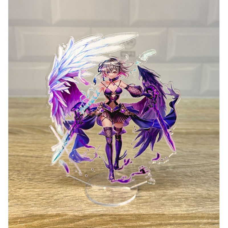 Акрилова колекційна фігурка Аніме Проект Біла Кішка, Елеонора 15 см