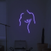 Неонова led вивіска neonflexglow “Жінка“ 50 x 74см