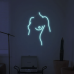 Неонова led вивіска neonflexglow “Жінка“ 50 x 74см
