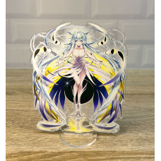 Акрилова колекційна фігурка Аніме Проект Біла Кішка, Іксія 15 см