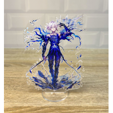 Акрилова колекційна фігурка Аніме Проект Біла Кішка, Джин 15 см