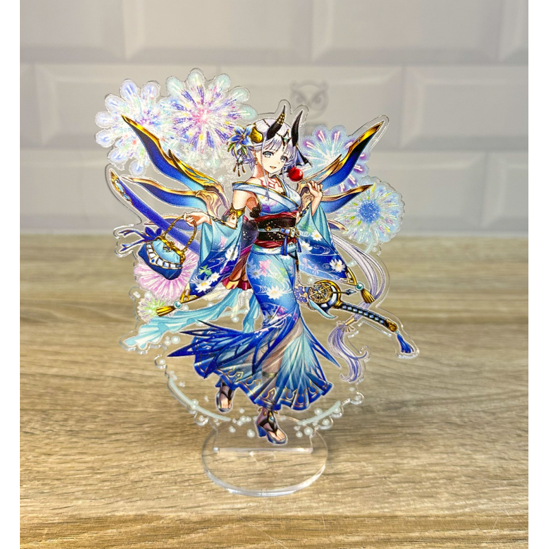 Акрилова колекційна фігурка Аніме Проект Біла Кішка, Ніель 15 см