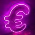 Неонова вивіска neonflexglow Євро 51х40 см