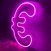 Неонова вивіска neonflexglow Євро 51х40 см