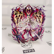 Акрилова колекційна фігурка Аніме Проект Біла Кішка, Люсе 15 см