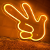 Неонова вивіска neonflexglow Логотип Палець Вверх  30х40 см
