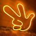 Неонова вивіска neonflexglow Логотип Палець Вверх  30х40 см