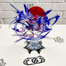 Акрилова колекційна фігурка Honkai: Star Rail Зеле 15 см