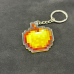 Брелок з Акрилу Minecraft Золоте яблуко