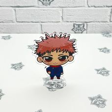 Акрилова колекційна фігурка Chibi Аниме: Магиічна битва/JK (Ітадорі Юдзі, Itadori Yuji) 2 10см