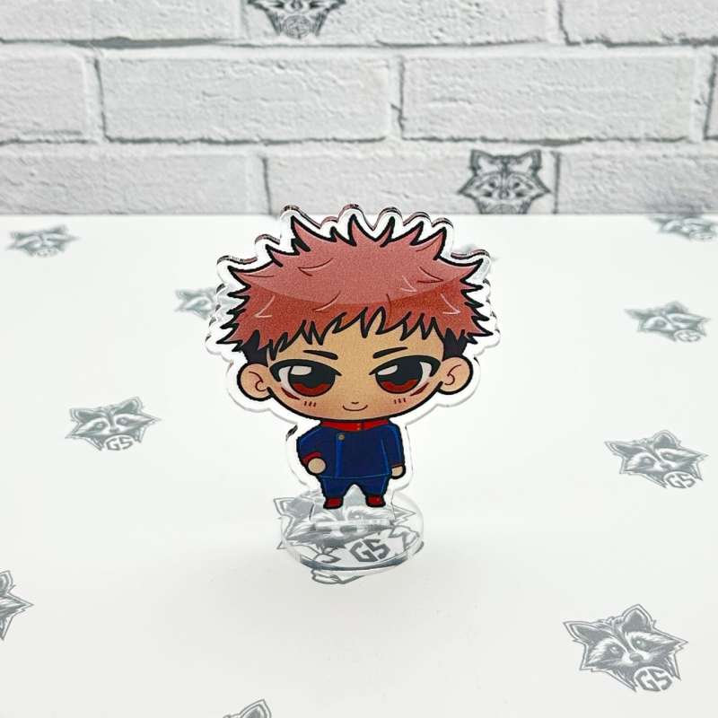 Акрилова колекційна фігурка Chibi Аниме: Магиічна битва/JK (Ітадорі Юдзі, Itadori Yuji) 2 10см
