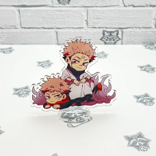 Акрилова колекційна фігурка Chibi Аниме: Магиічна битва/JK (Ітадорі Юдзі, Itadori Yuji) 3 10см
